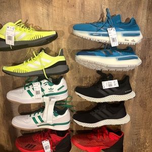 Adidas NEW men’s size 13 sneaker, mega bundle